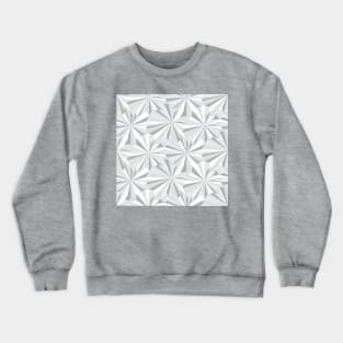 Retro Abstract Gray Geometry Crewneck Sweatshirt